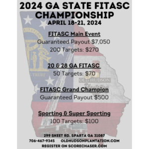 2024 GA STATE FITASC CHAMPIONSHIP